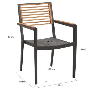 York.dining.chair.zwart