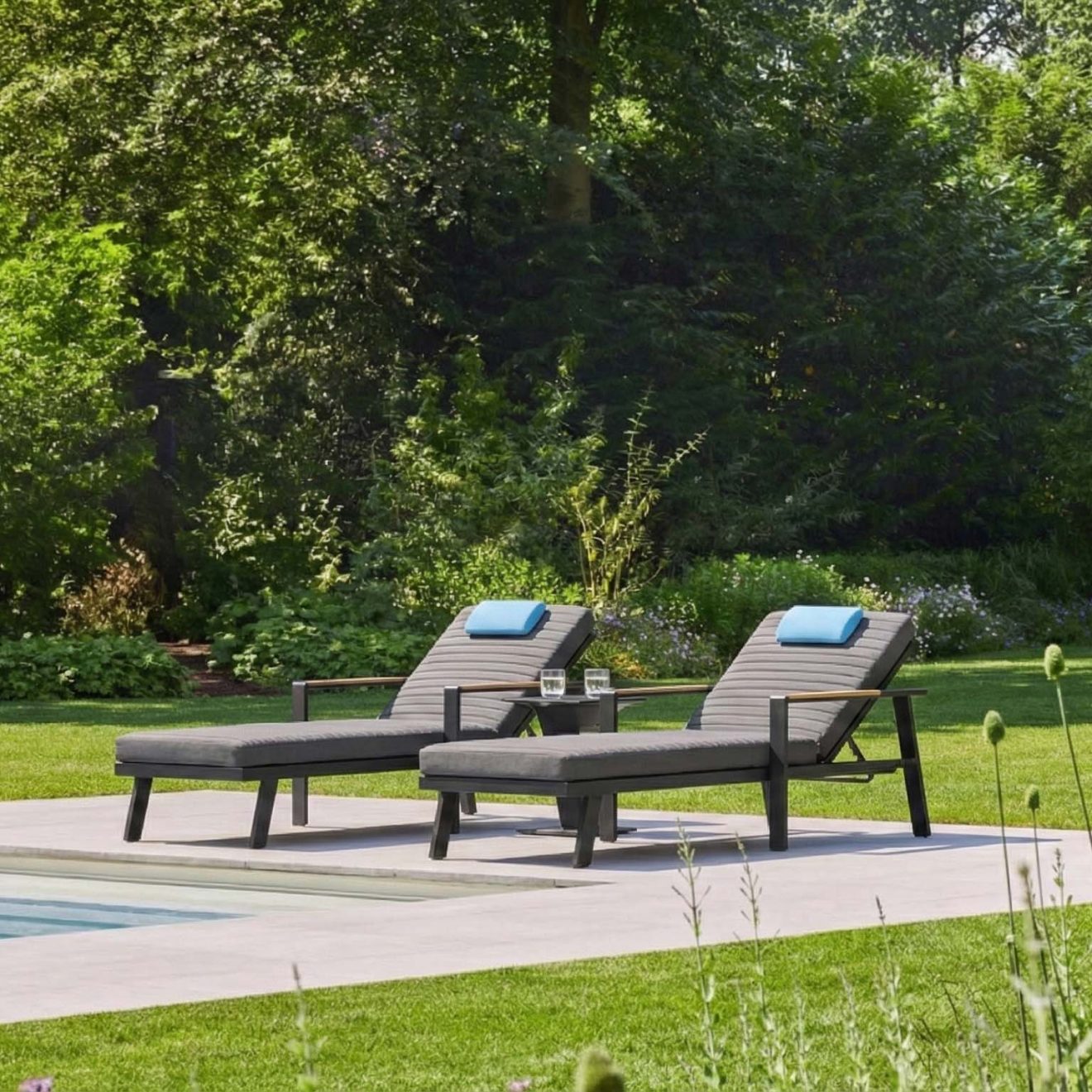 95409510 Nofi Sunlounger Set