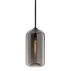 Hanglamp District Zwart Satin