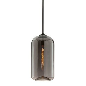 Hanglamp District Zwart Satin