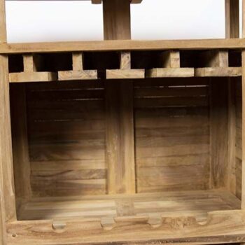 Uitgiftebar Teak