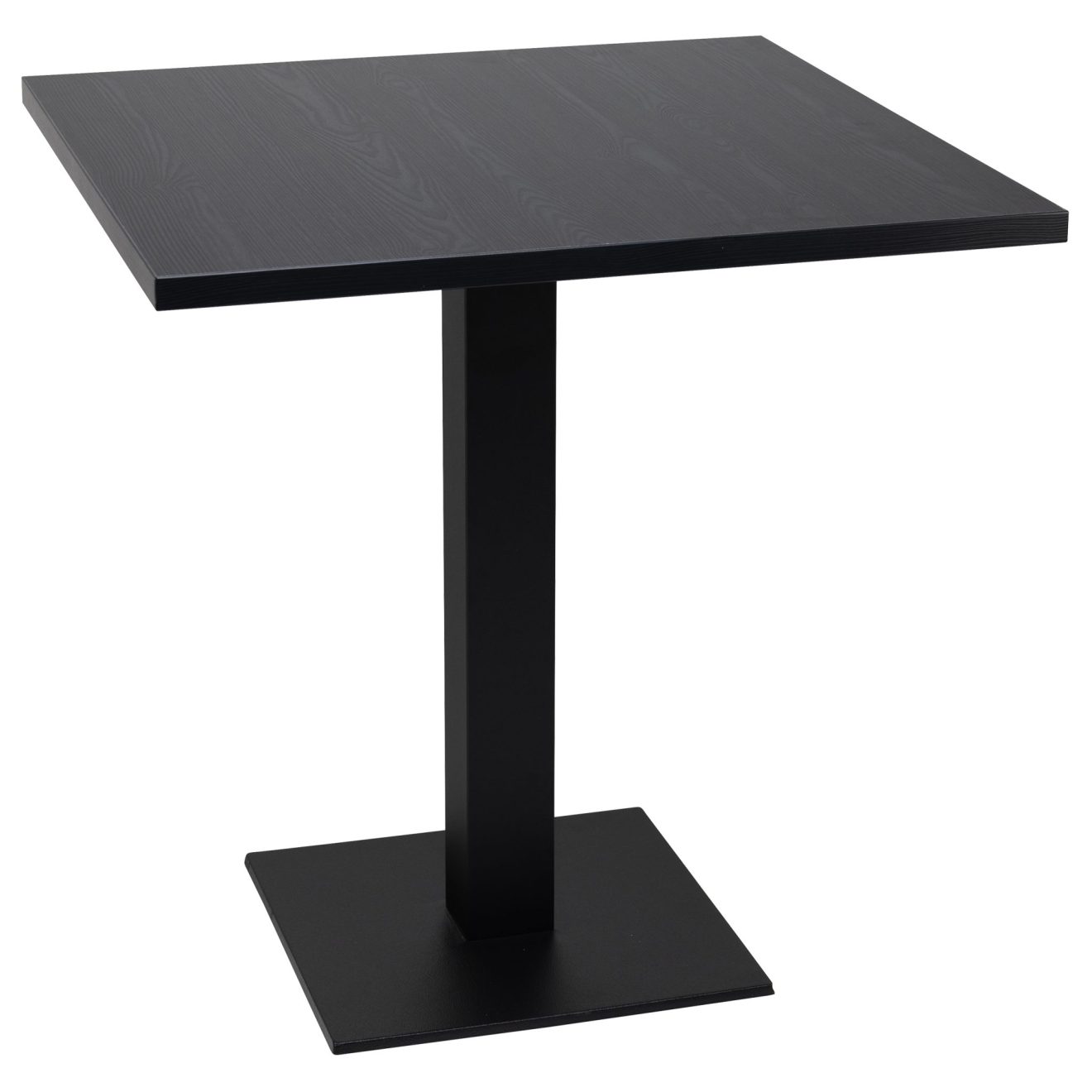 96304593 Onderstel Rivas Zwart 96806930 Tafelblad Melamine T608 Shadow Black