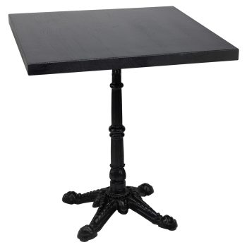 96307546 Onderstel London 4 Black 96316870 Massief Eiken Zwart