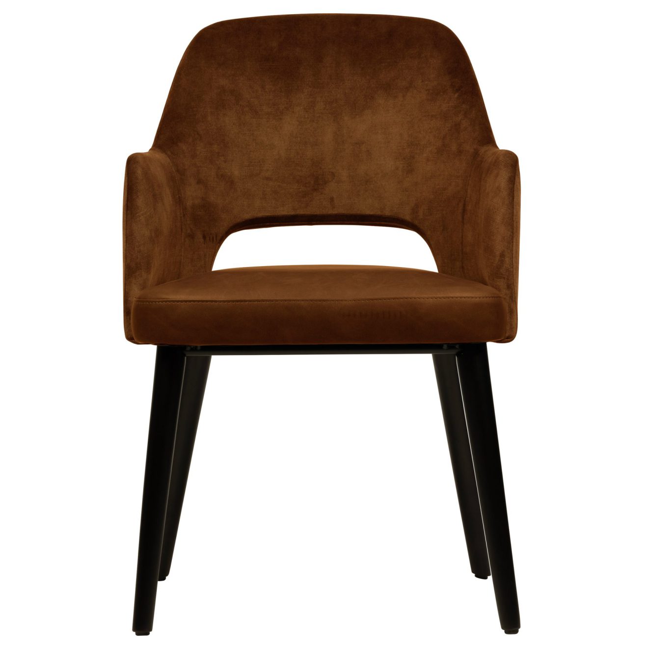96120980 Olsen Armstoel Roestbruin 2hr