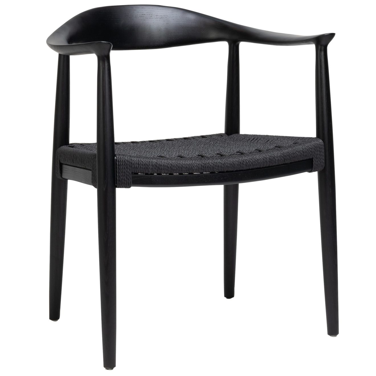 96000610 Stoel Nordic Zwart 1hr