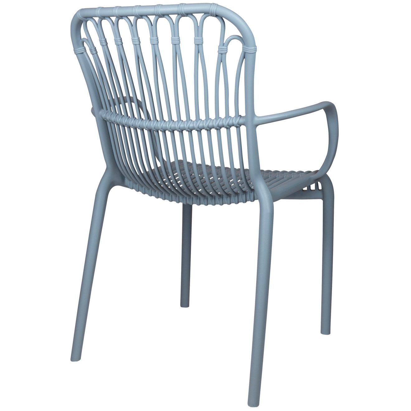 96914010 Terrasstoel Lola Grijs Blauw 4hr