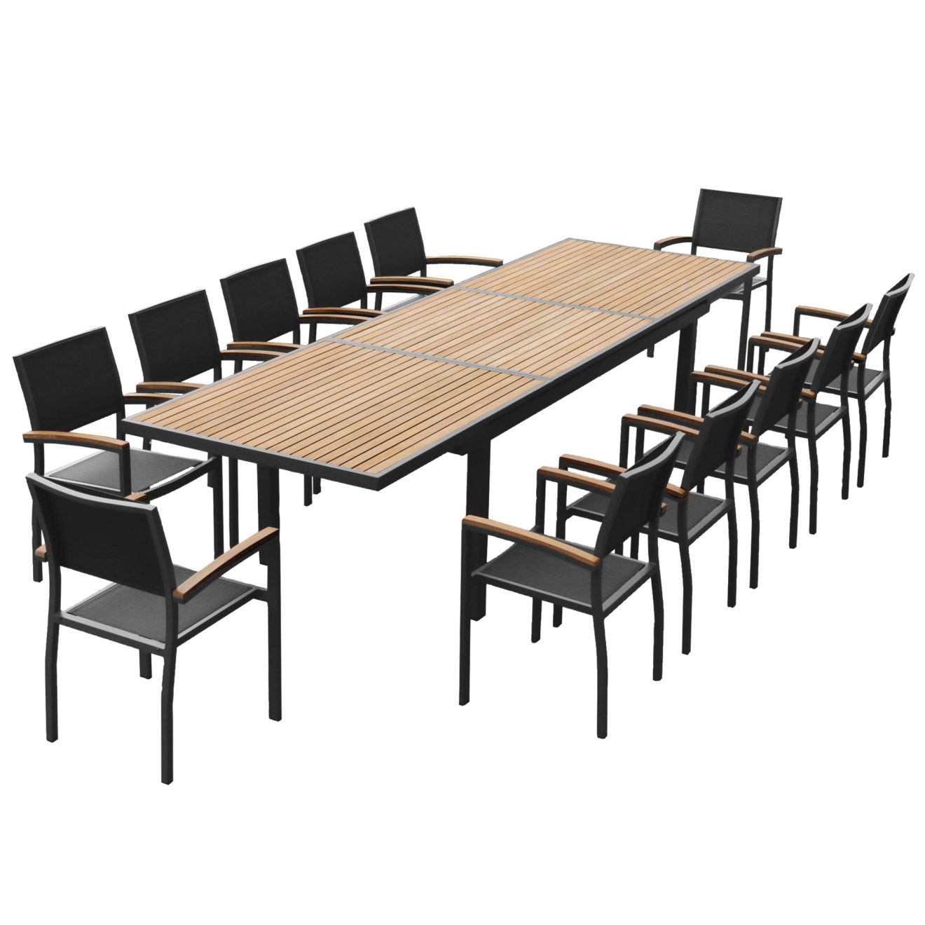 96915130 Heck Diningset 13delig 1hr