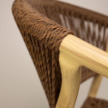 96915200 Jaxon Terrasstoel Naturel Bruin 6hr