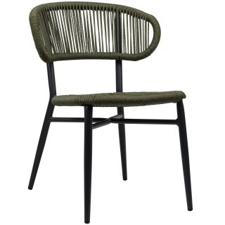 96915250 Terrasstoel Jorden Charcoal Green 1hr