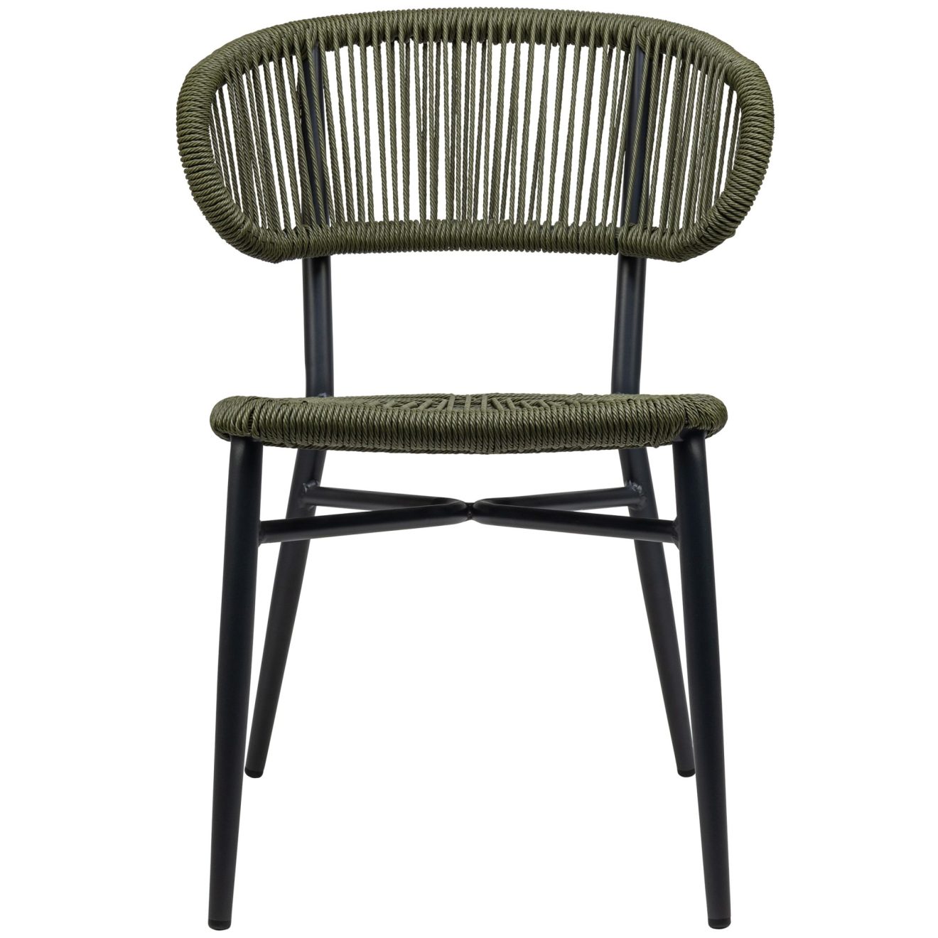 96915250 Terrasstoel Jorden Charcoal Green 2hr