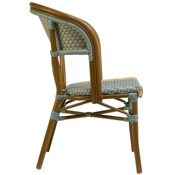 96915280 Terrasstoel Santa Cruz Blauw 3hr