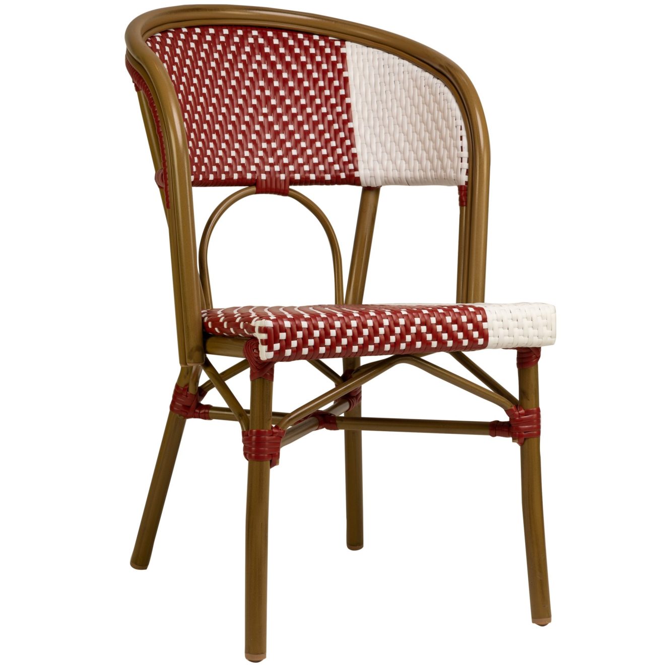 96915290 Terrasstoel Santa Cruz Rood 1hr