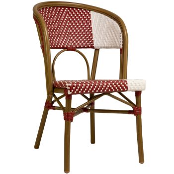 96915290 Terrasstoel Santa Cruz Rood 1hr
