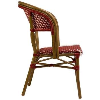 96915290 Terrasstoel Santa Cruz Rood 3hr
