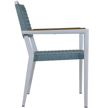 95408460 Terrasstoel Champion Blauw 3hr