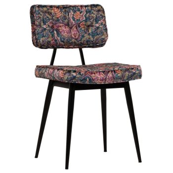 96104640 Stoel Nilly Bloemen 1hr
