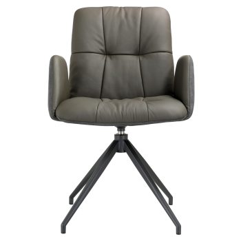 96119720 Cleo Armstoel Swiffel Zwart 2hr