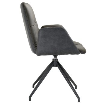 96119720 Cleo Armstoel Swiffel Zwart 3hr