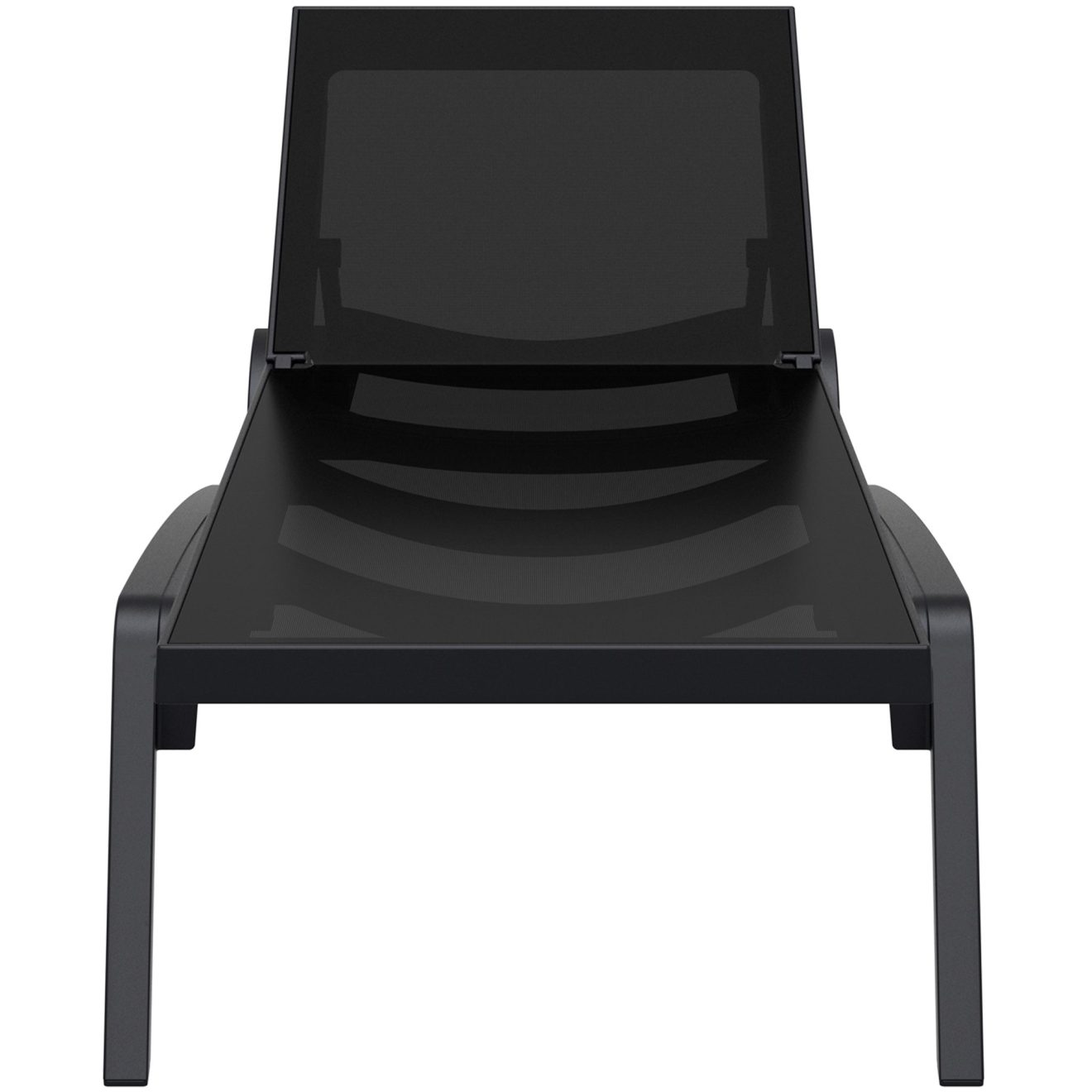 96916270 Pacific Sunlounger Zwart 2hr