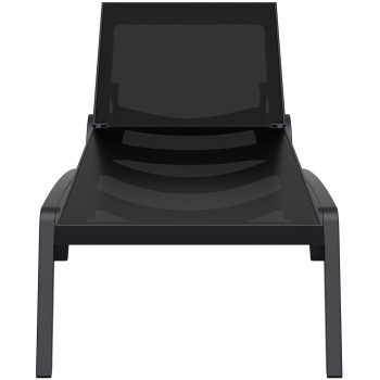 96916270 Pacific Sunlounger Zwart 2hr