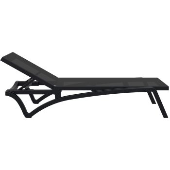 96916270 Pacific Sunlounger Zwart 3hr