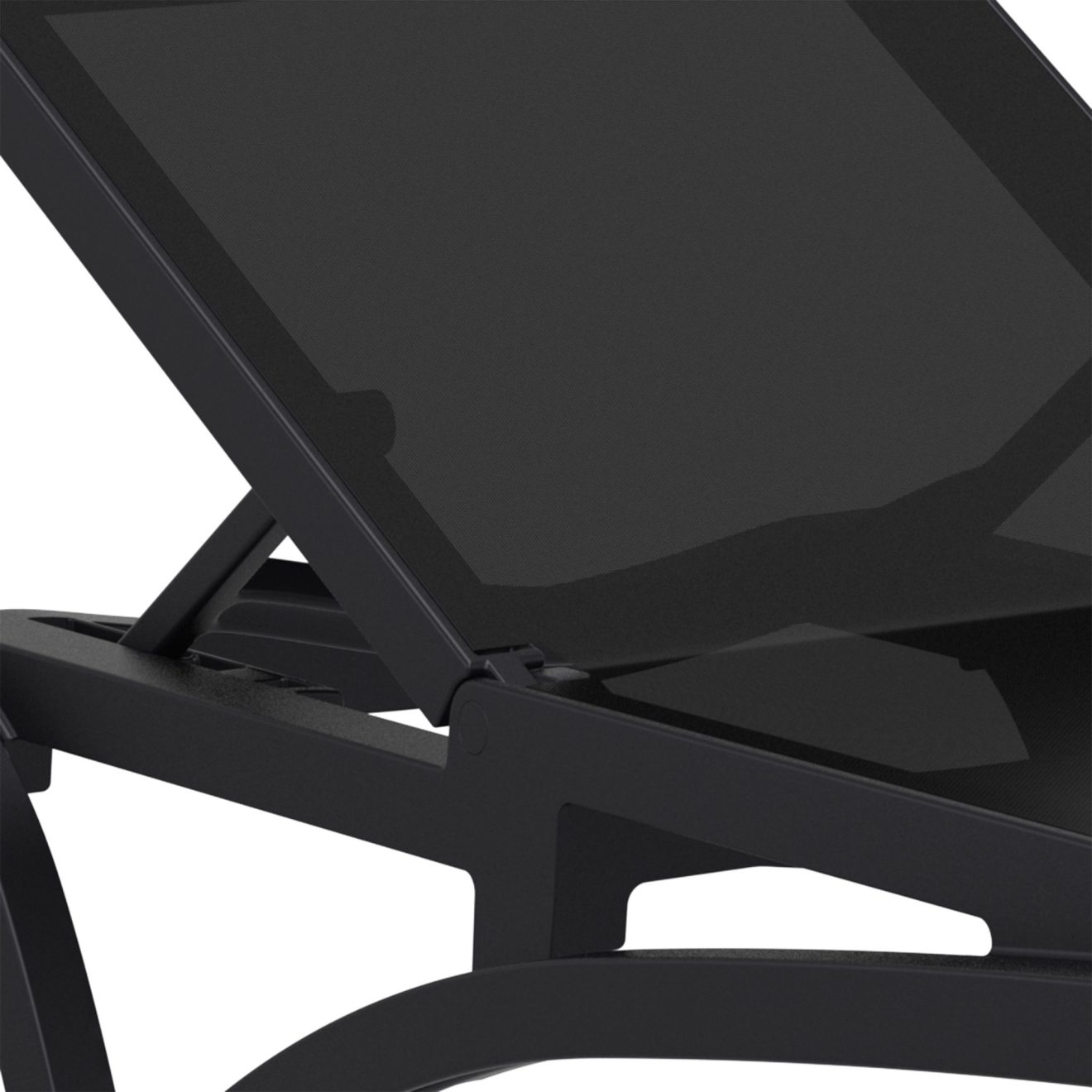 96916270 Pacific Sunlounger Zwart 6hr