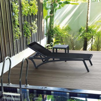 96916270 Pacific Sunlounger Zwart 7hr