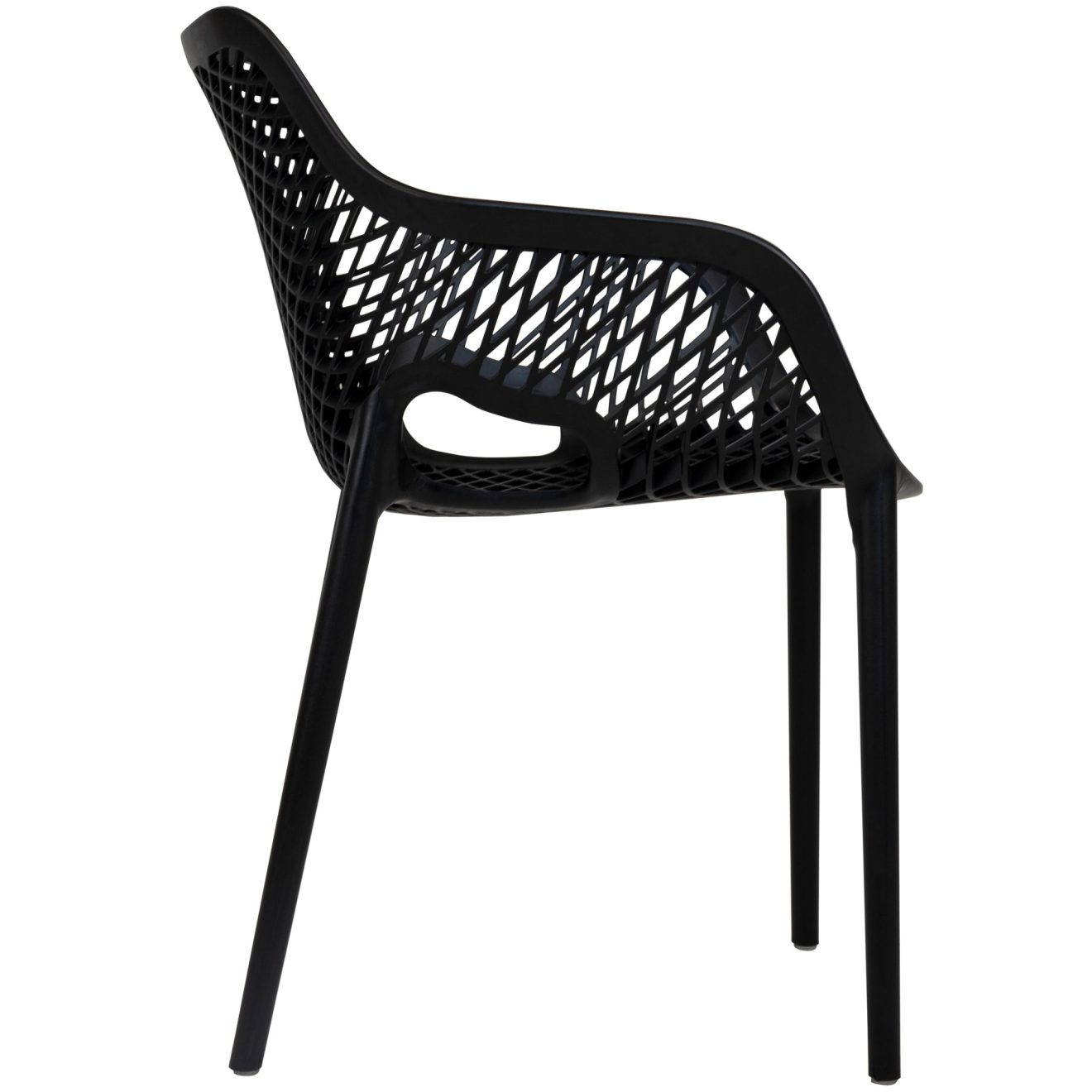 96990890 Terrasstoel Air Arm Zwart 3hr