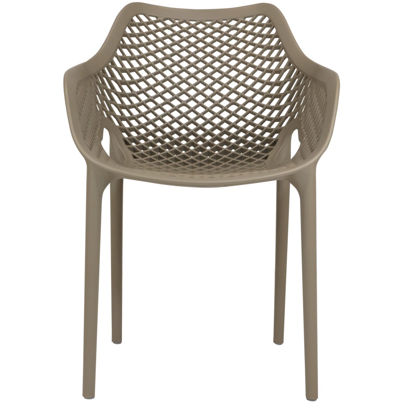 96990900 Terrasstoel Air Arm Taupe 2hr