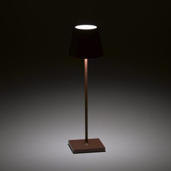 97103140 Tafellamp Poldina Bruin 3hr
