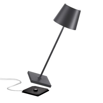 97103150 Tafellamp Poldina Antraciet 2hr