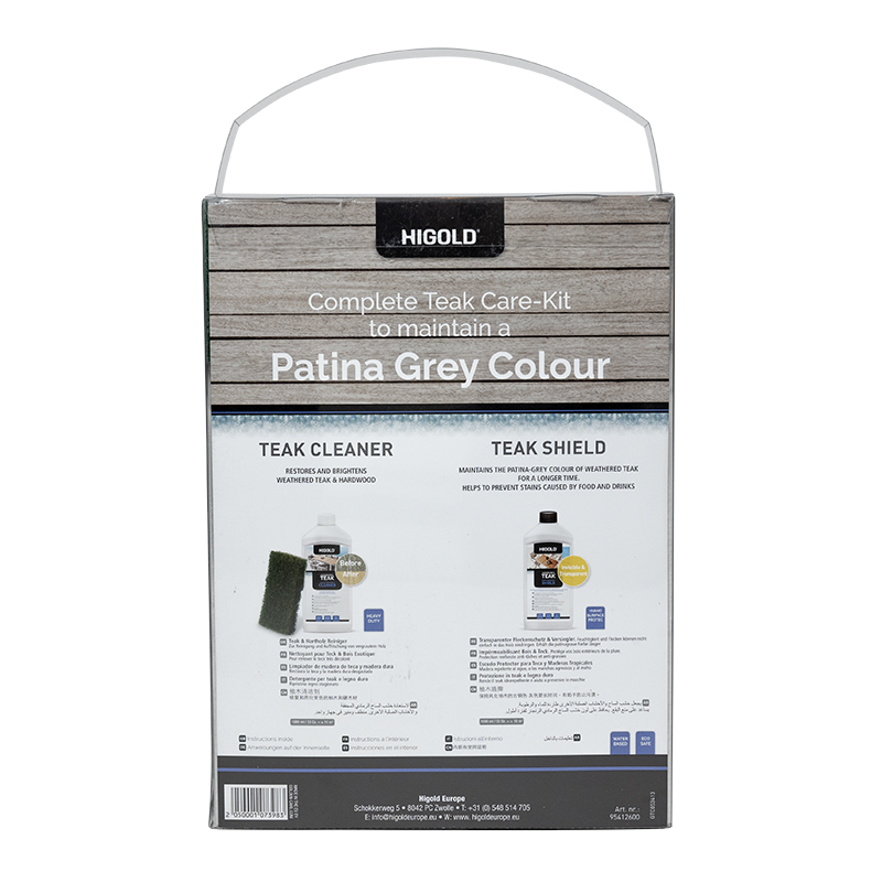 95412600 Higold Teak Care Kit Clean Shield 4