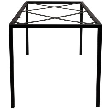 96912170 Enfiber Tafelframe 140x70 Zwart 3hr