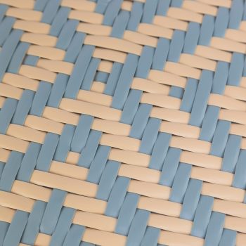 96915970 Hocker Todd Blauw Beige 9hr