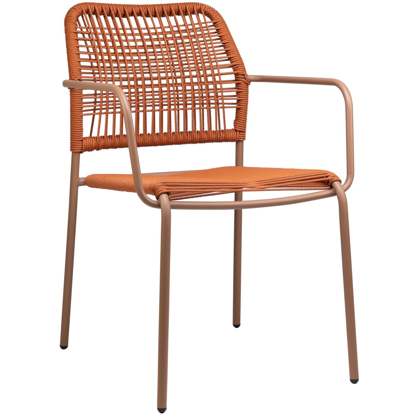96916750 Terrasstoel Twist Oranje 1hr