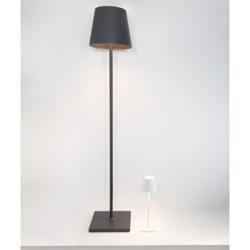 97103420 Vloerlamp Poldina Antraciet 2hr