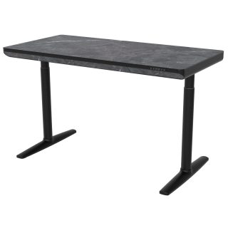 96412200 Motion Verstelbaar Bureau Marmer Zwart 1hr