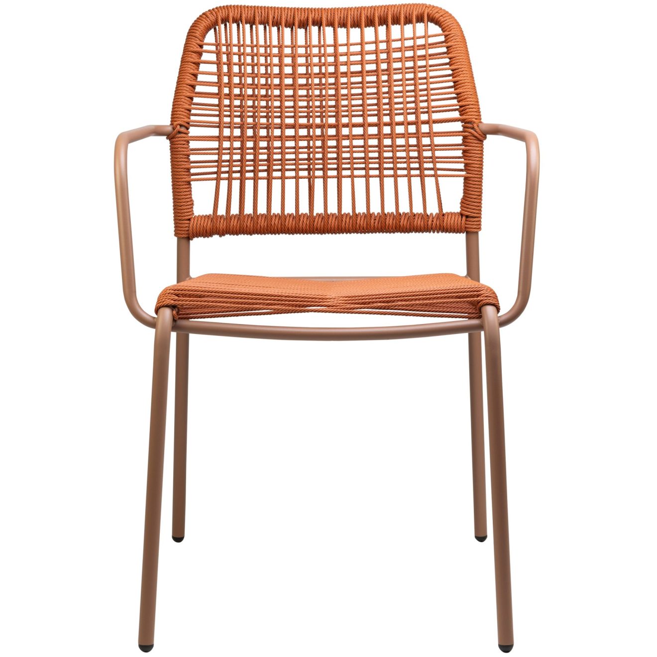 96916750 Terrasstoel Twist Oranje 2hr