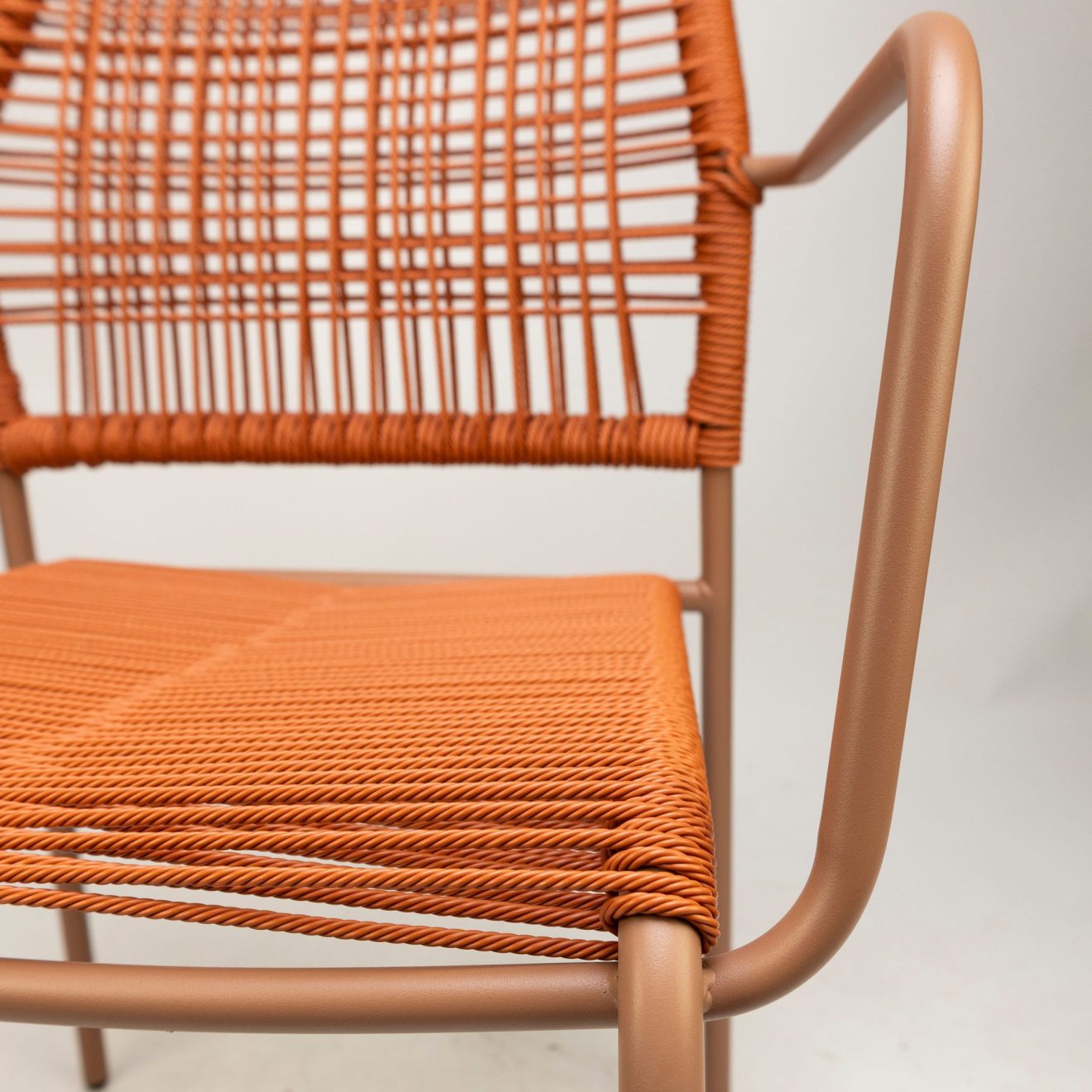 96916750 Terrasstoel Twist Oranje 7hr