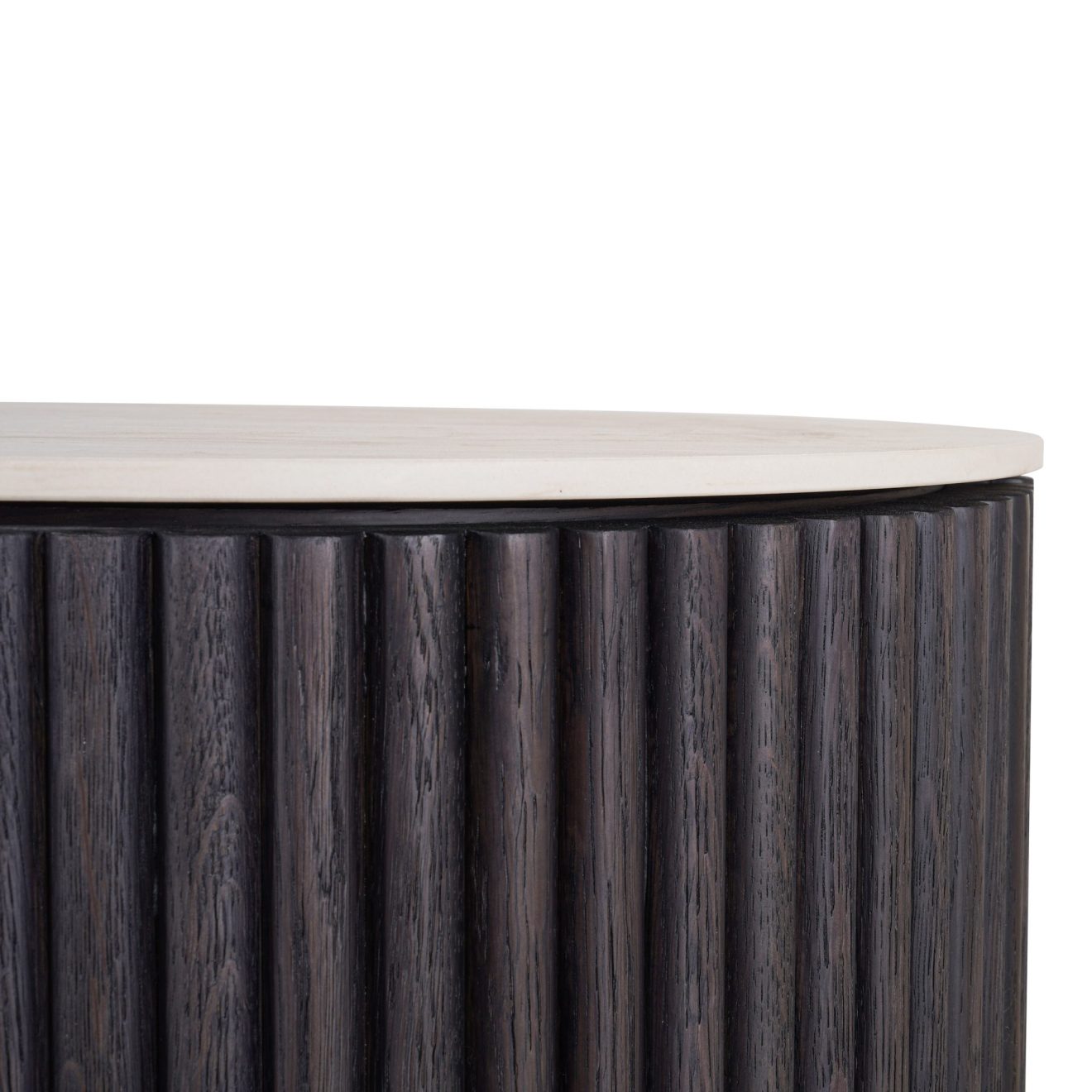 95100150 Puglia Dressoir Zwart Eiken 6hr