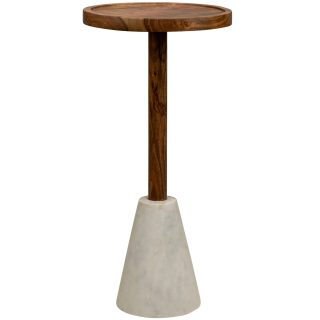96411920 Bijzettafel Taori Wit Marmer 1hr