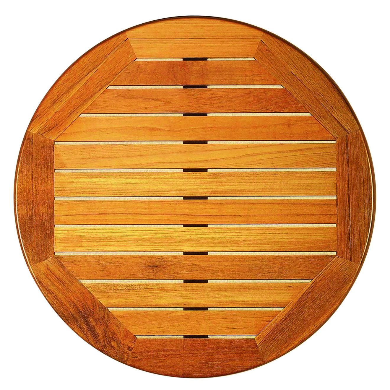 Tafelblad Teak Rond