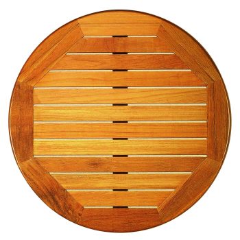 Tafelblad Teak Rond