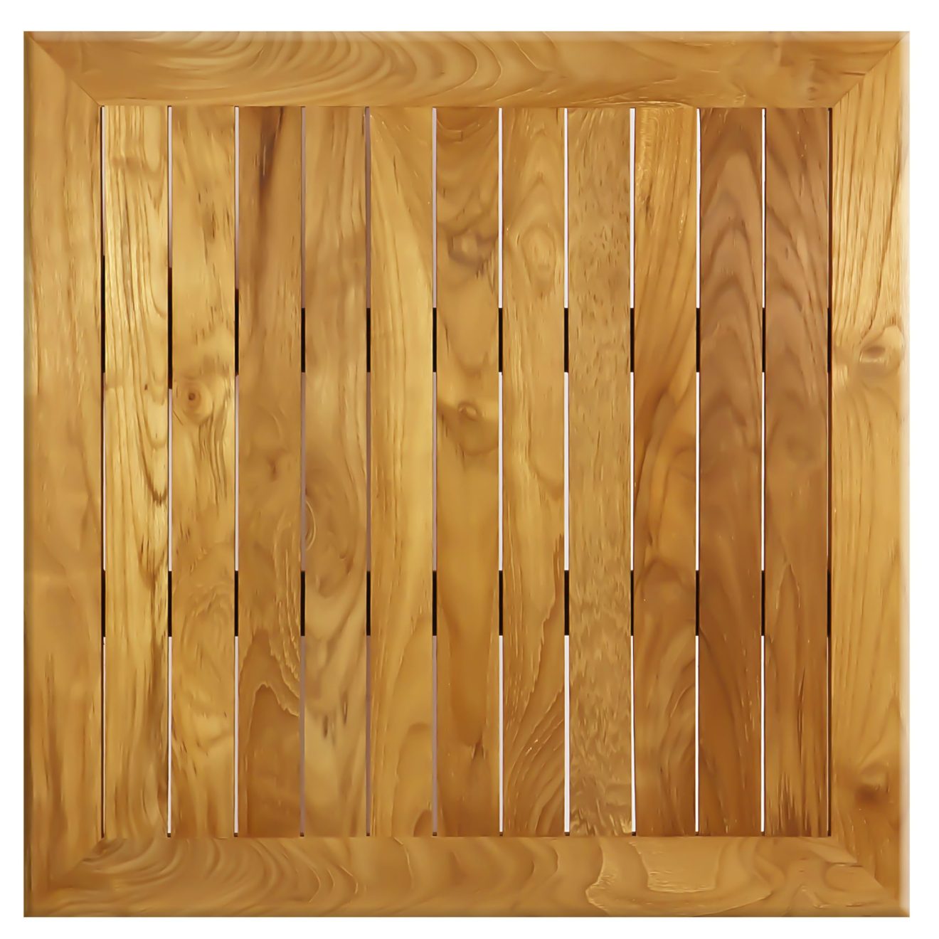 Tafelblad Teak Vierkant