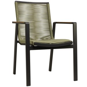 95411080 Terrasstoel Nofi Groen 1hr