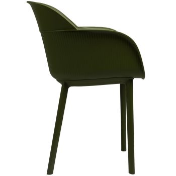 96910840 Terrasstoel Shell Groen 3hr