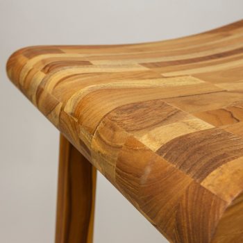 96913230 Barkruk Teak Massief 6hr