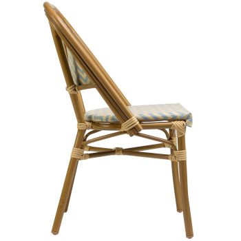 96914280 Terrasstoel Marceille Blauw 3hr