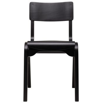 96000710 Stapelstoel Larson Zwart 2hr