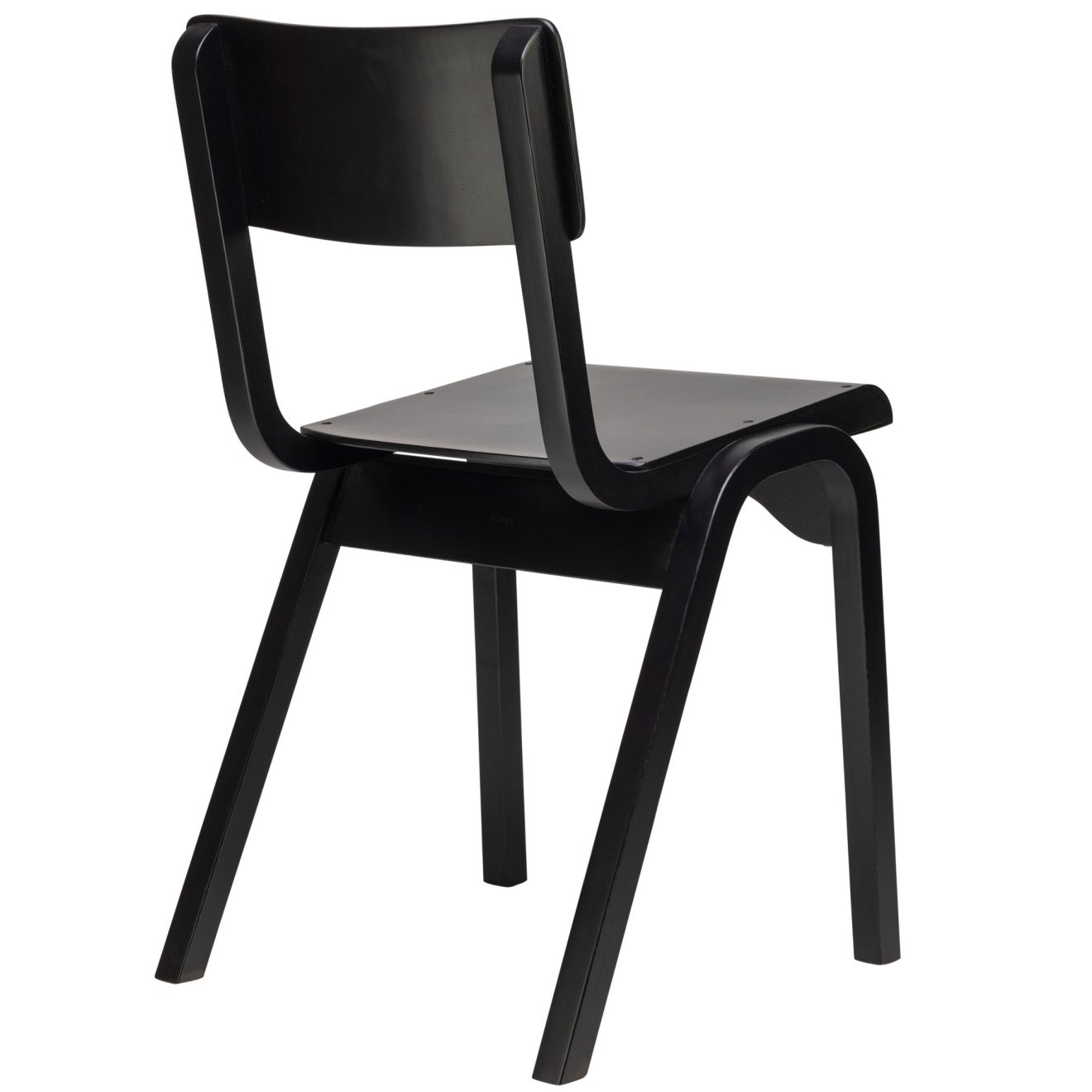 96000710 Stapelstoel Larson Zwart 4hr